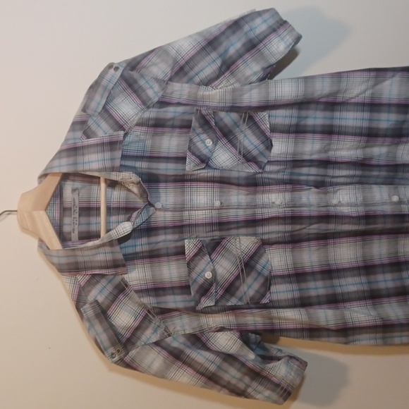 Private Member Plaid Button Shirt - Picture 3 of 7
